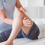 Manipulative teacher with a massage to customers at the salon